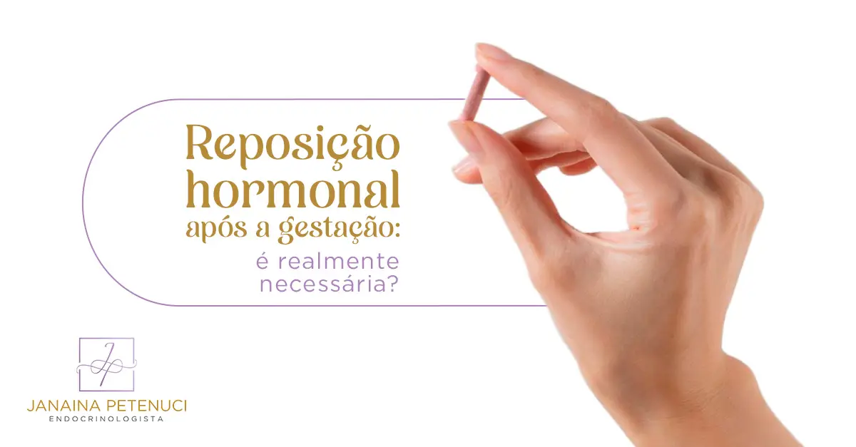 Reposição hormonal após a gestação: é realmente necessária?